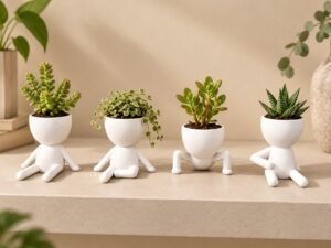 Little Vase Men (Set of 4) view 2