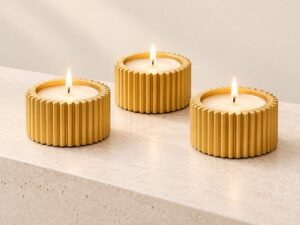 Wavy Tealight Holder view 2