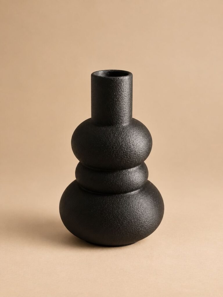 Stacked Orb Vase