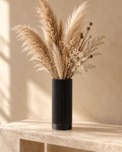 Fluted Column Vase view 3