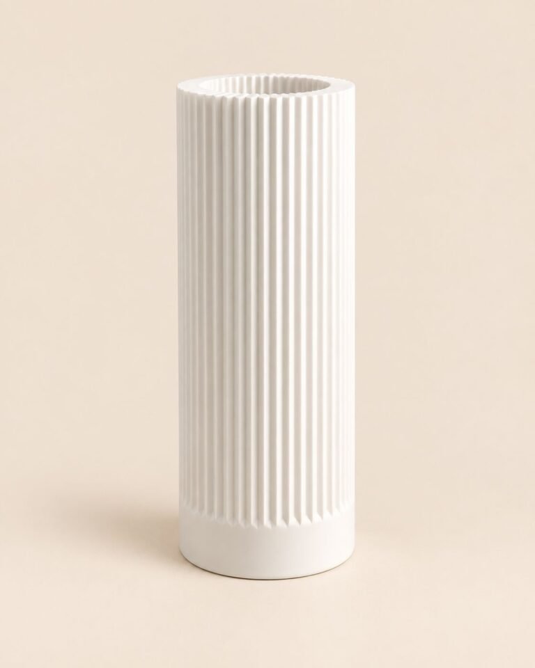 Fluted Column Vase