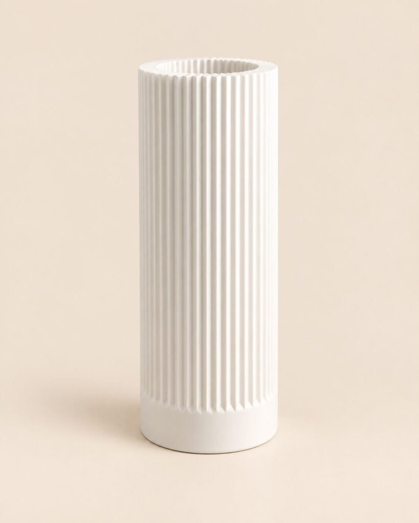 Fluted Column Vase