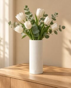 Fluted Column Vase view 4