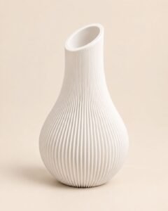 Ribbed Vase view 1