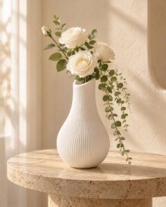 Ribbed Vase view 2