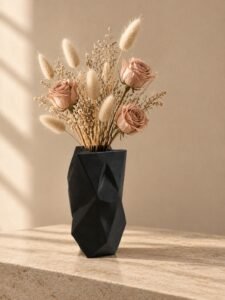 Geometric Facet Vase view 2