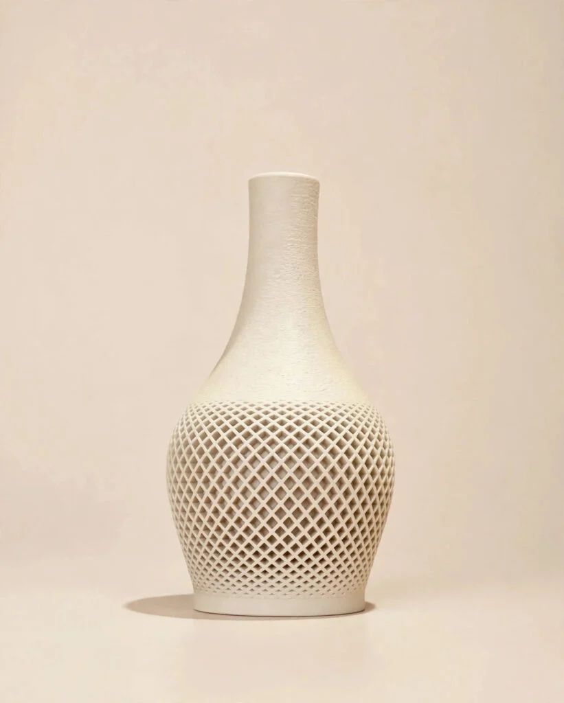 Lattice Bloom Vase