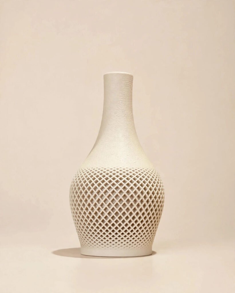 Lattice Bloom Vase
